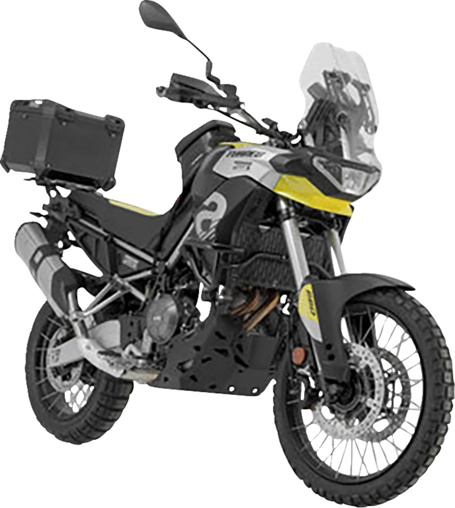 SW-MOTECH TRAX ADV Top Case System - Black - Yamaha Tracer 9 GT '21-'24 GPT.06.921.70000/B - Installation View