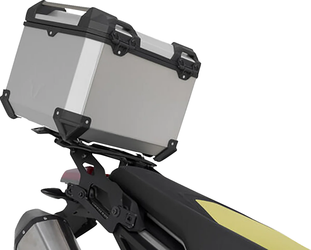 SW-MOTECH TRAX ADV Top Case System - Silver - Aprilia Tuareg 660 '22-'24 GPT.13.849.70000/S - Main Product View