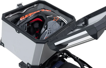 Load image into Gallery viewer, SW-MOTECH TRAX ADV Top Case System - Silver - Aprilia Tuareg 660 '22-'24 GPT.13.849.70000/S - Side View