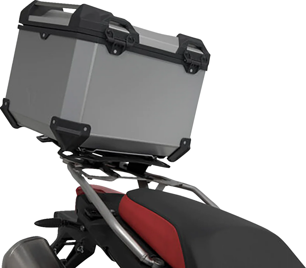 SW-MOTECH TRAX ADV Top Case System - Silver - BMW F750GS/F800GS/F850GS '18-'24 GPT.07.897.70000/S - Main Product View