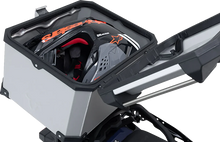 Load image into Gallery viewer, SW-MOTECH TRAX ADV Top Case System - Silver - BMW F850GS/F900GS/R1200GS/R1250GS '12-'24 GPT.07.904.70000/S - Side View