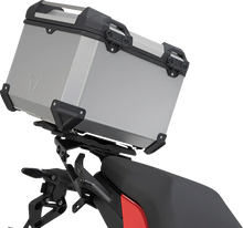 Load image into Gallery viewer, SW-MOTECH TRAX ADV Top Case System - Silver - BMW F900 '20-'24 GPT.07.945.70000/S - Side View