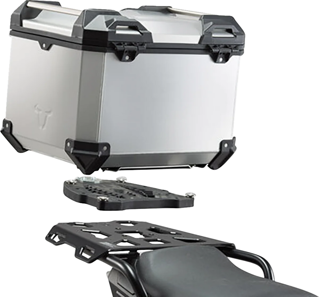SW-MOTECH TRAX ADV Top Case System - Silver - BMW F900GS/R1250GS '21-'24 GPT.07.904.70100/S - Main Product View