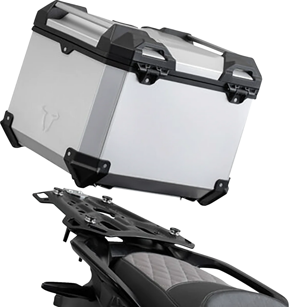 SW-MOTECH TRAX ADV Top Case System - Silver - BMW G310GS '17-'24 GPT.07.862.70000/S - Main Product View