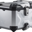 Load image into Gallery viewer, SW-MOTECH TRAX ADV Top Case System - Silver - BMW G310GS '17-'24 GPT.07.862.70000/S - Side View