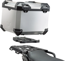 Load image into Gallery viewer, SW-MOTECH TRAX ADV Top Case System - Silver - BMW GPT.07.782.70100/S - Main Product View