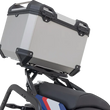 Load image into Gallery viewer, SW-MOTECH TRAX ADV Top Case System - Silver - BMW R1200/R1250 '14-'24 GPT.07.573.70000/S - Side View