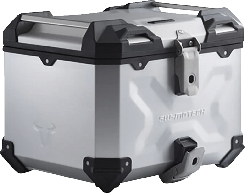 SW-MOTECH TRAX ADV Top Case System - Silver - BMW R1200GS/R1250GS '12-'23 GPT.07.782.70001/S - Side View