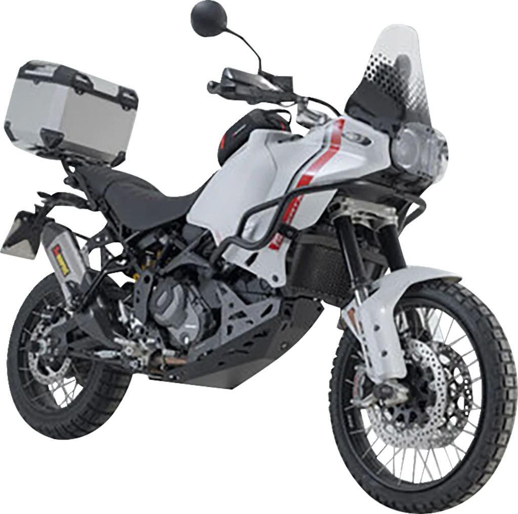 SW-MOTECH TRAX ADV Top Case System - Silver - Ducati DesertX '22-'24 GPT.22.995.70000/S - Main Product View