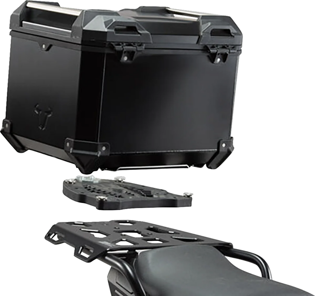 SW-MOTECH TRAX ADV Top Case System - Silver - Ducati Multistrada 1200 '15-'17 GPT.22.584.70000/S - Additional View 6