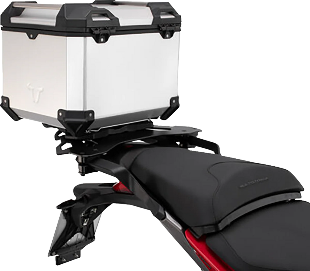 SW-MOTECH TRAX ADV Top Case System - Silver