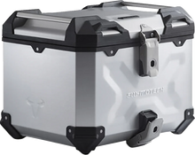 Load image into Gallery viewer, SW-MOTECH TRAX ADV Top Case System - Silver - Honda NC750 '16-'20 GPT.01.699.70002/S - Main Product View