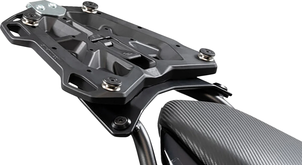 SW-MOTECH TRAX ADV Top Case System - Silver - Honda NC750 '16-'20 GPT.01.699.70002/S - Side View