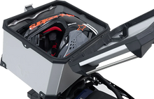 Load image into Gallery viewer, SW-MOTECH TRAX ADV Top Case System - Silver - Honda NC750X '20-'24 GPT.01.841.70000/S - Installation View