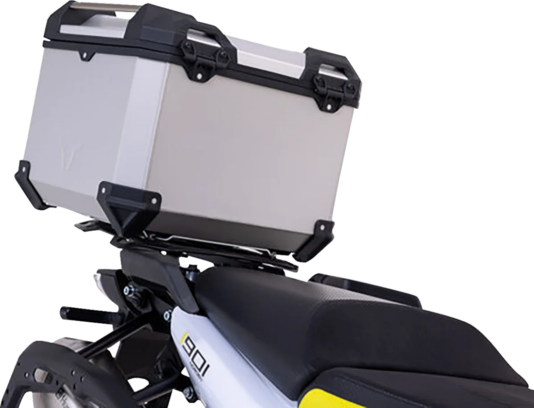 SW-MOTECH TRAX ADV Top Case System - Silver - Husqvarna/KTM '13-'24 GPT.04.790.70003/S - Side View