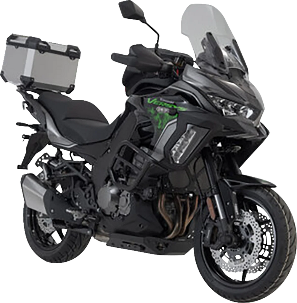 SW-MOTECH TRAX ADV Top Case System - Silver - Kawasaki Versys 1000 '20-'23 GPT.08.368.70000/S - Main Product View