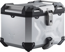Load image into Gallery viewer, SW-MOTECH TRAX ADV Top Case System - Silver - Suzuki V-Strom 800 '23-'24 GPT.05.845.70000/S - Back View