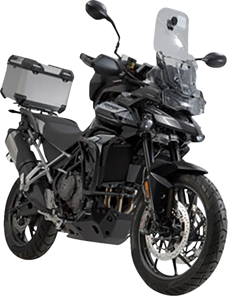 SW-MOTECH TRAX ADV Top Case System - Silver