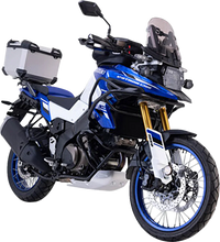 Load image into Gallery viewer, SW-MOTECH TRAX ADV Top Case System - Silver - V-Strom 650/1000/1050 '14-'24 GPT.05.440.70002/S - Main Product View