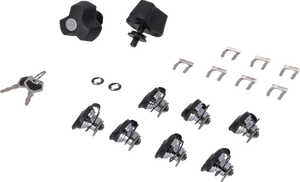 SW-MOTECH TRAX Lock Set - EVO - 9 Matching Locks with Keys QLS.00.046.15100 - Main Product View