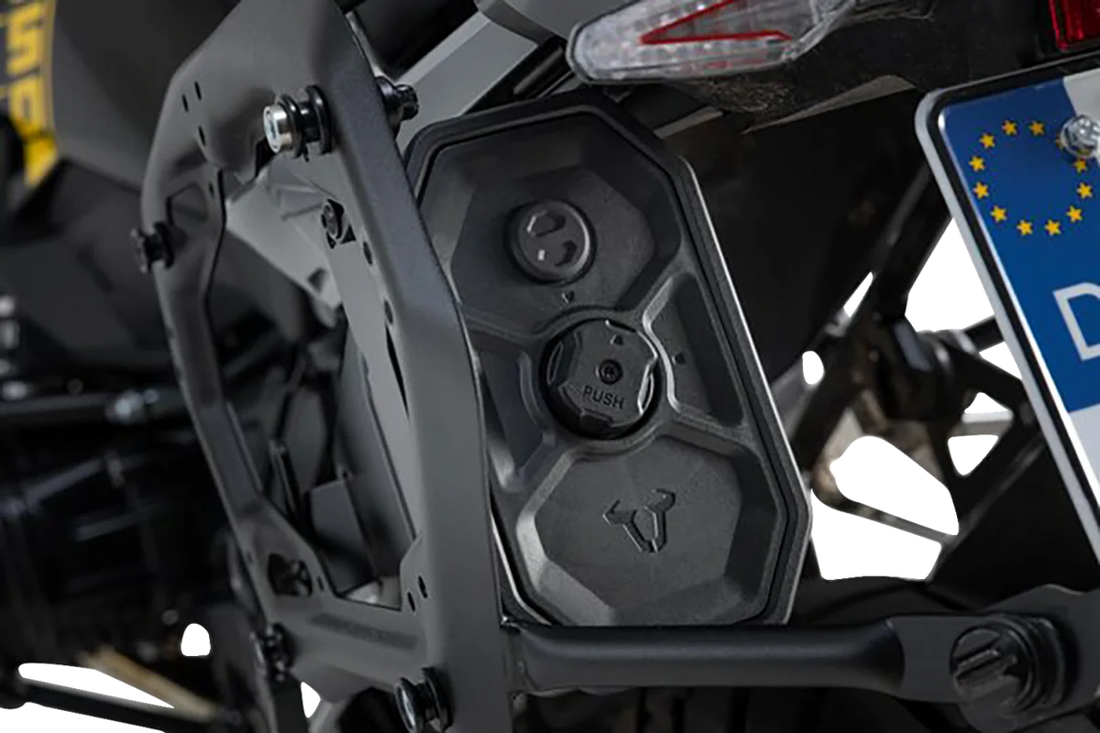 SW-MOTECH TRAX Tool Box - Black KFT.00.152.30300/B - Side View