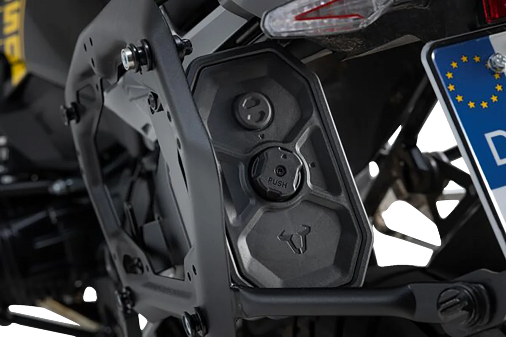 SW-MOTECH TRAX Tool Box - Black KFT.00.152.30300/B - Side View