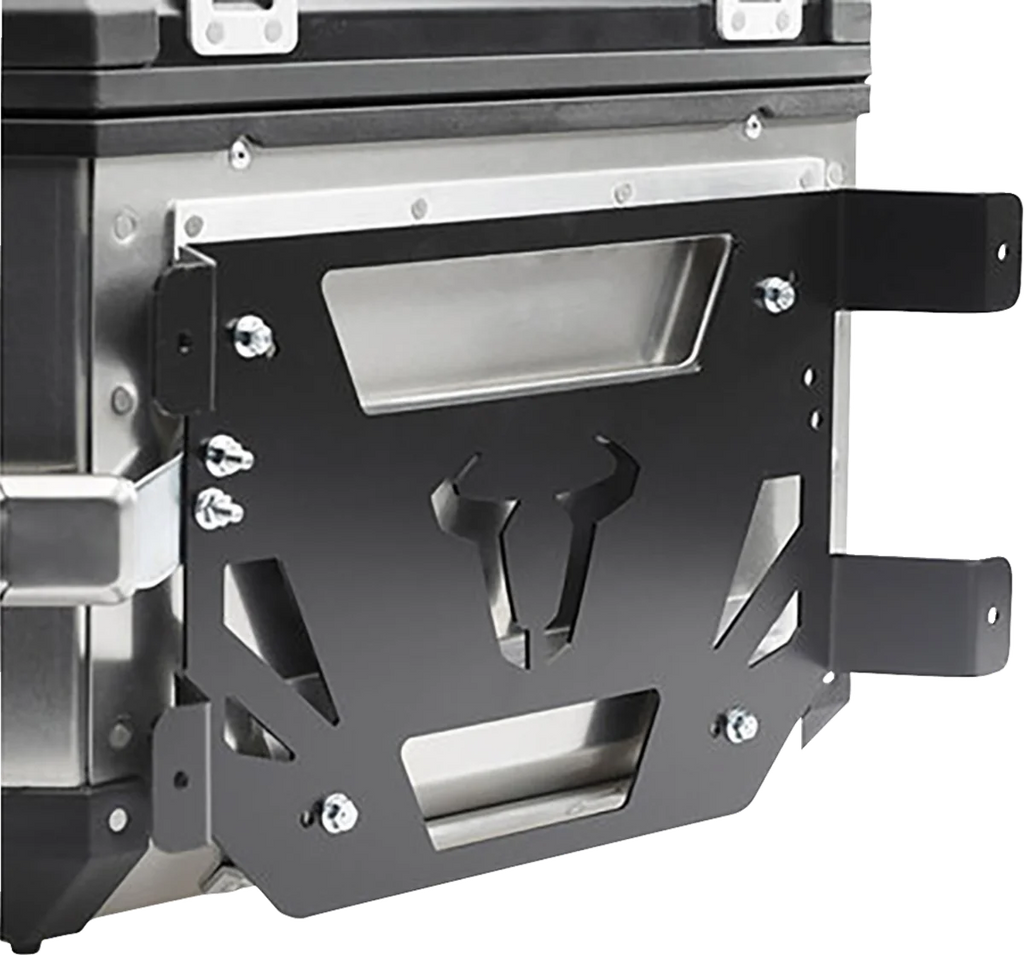 SW-MOTECH TRAX Wall Bracket - Black ALK.00.165.31300/B - Side View