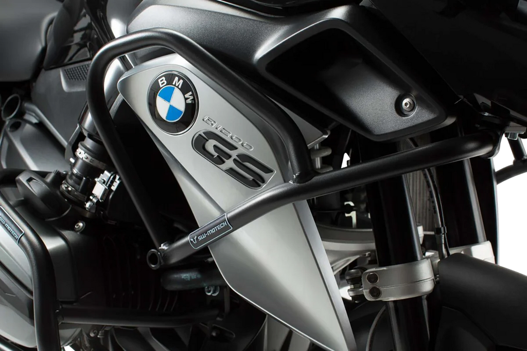 SW-MOTECH Upper Crash Bar - Black - BMW - 1200 GS SBL.07.788.10001/B - Detail View
