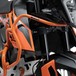 Load image into Gallery viewer, SW-MOTECH Upper Crash Bar - Orange - KTM - 790/890 Adventure/R SBL.04.521.10100/EB - Side View