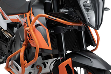 Load image into Gallery viewer, SW-MOTECH Upper Crash Bar - Orange - KTM - 790/890 Adventure/R SBL.04.521.10100/EB - Side View