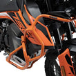 Load image into Gallery viewer, SW-MOTECH Upper Crash Bar - Orange - KTM - 790/890 Adventure/R SBL.04.521.10100/EB - Back View