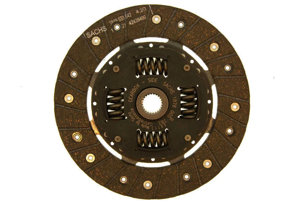 Sachs Clutch Disc 1878005783 fits 1960-1962 Porsche 356B / 1964 1965 Porsche 356C / 1964 1965 Porsche 356SC / 1965-1969 Po...