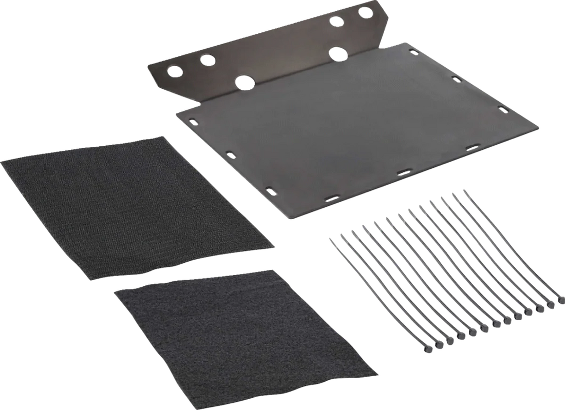 Saddle Tramp - Amplifier Mounting Plate - '98-'13 FLTR - BC-AMP05 - Side View