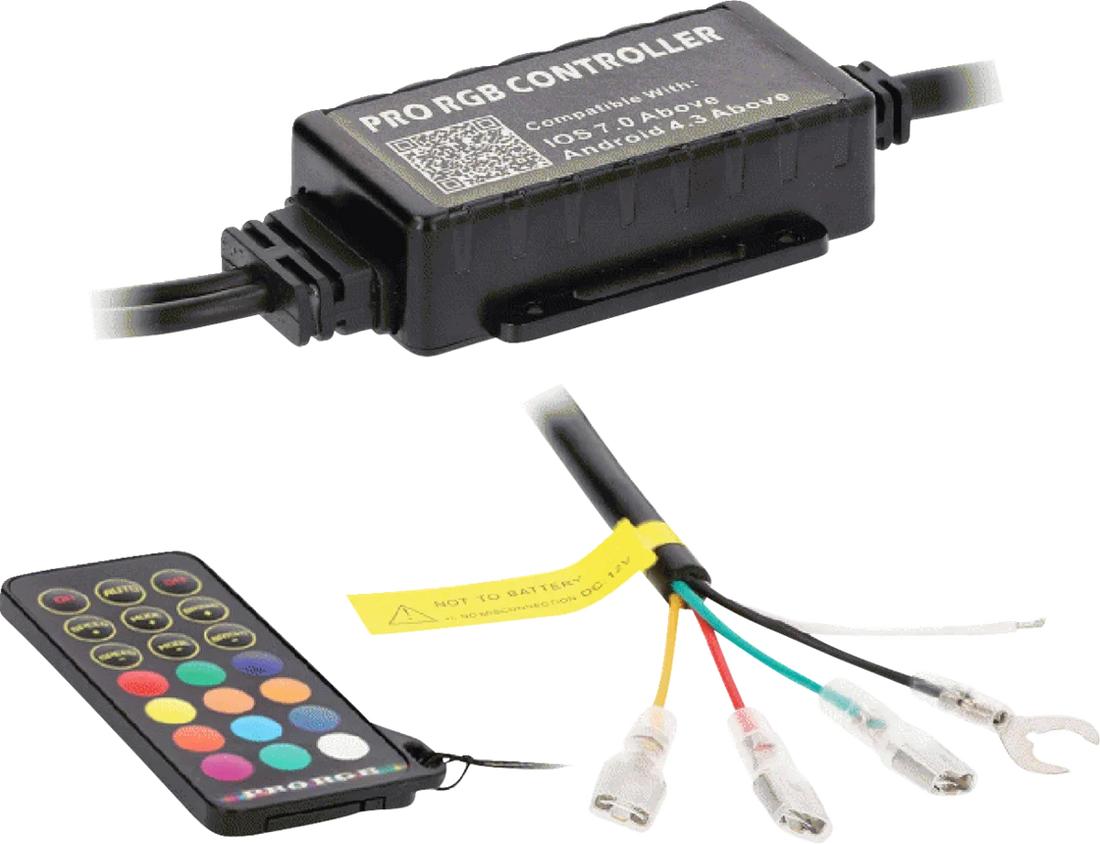 Saddle Tramp - Controller - RGB - HE-RGB-CB - Side View