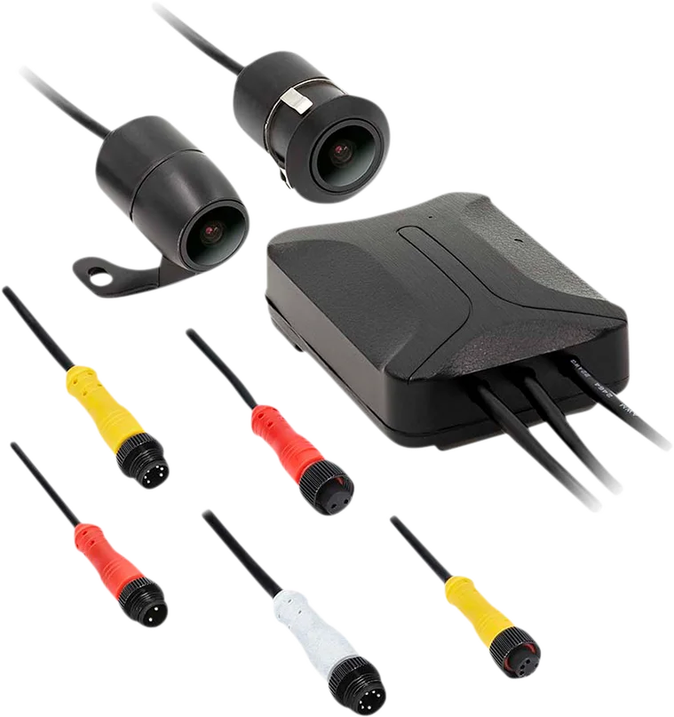 Saddle Tramp - Dual Dash Camera - DVR - TE-DVR-PS - Detail View