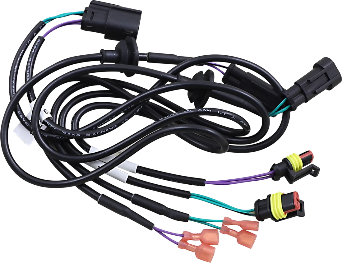 Saddle Tramp - Speaker Harness - Saddlebag - BC-9723 - Side View
