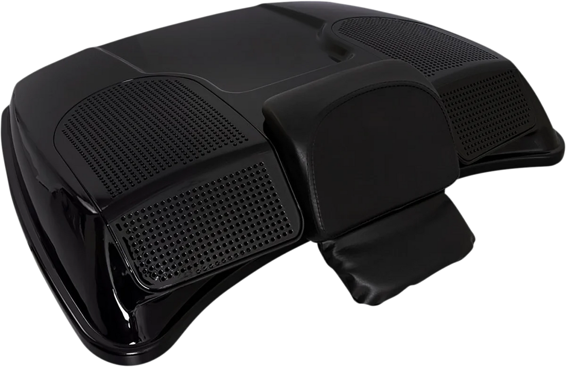 Saddle Tramp - Tour-Pak® Lid - Black - FLH/FLT - BC-TP6914U - Installation View