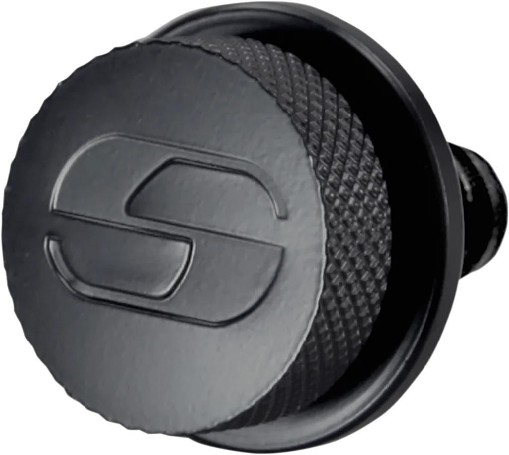 Saddlemen 1-1/4"-20 Seat Knob - Black 8909B - Main Product View