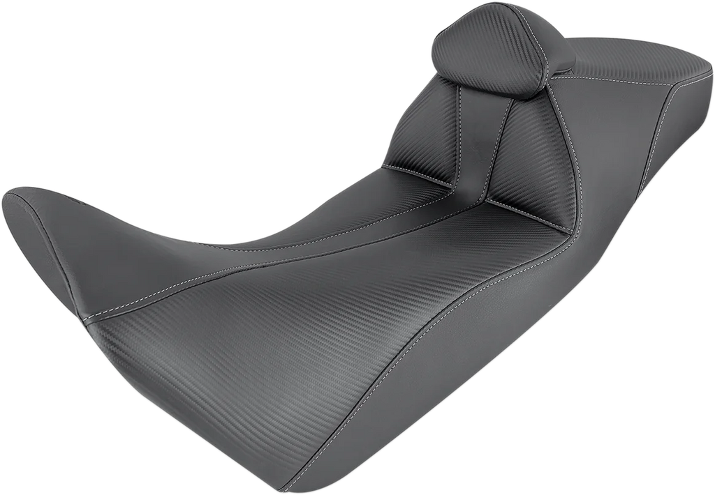Saddlemen Adventure Tour Seat - Low - Lumbar Backrest - Black - CRF1000 '16-'19 0810-H049BR - Main Product View