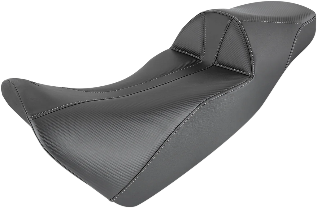 Saddlemen Adventure Tour Seat - One-Piece - Standard - Stitched - Black - Africa Twin 0810-H048 - Main Product View