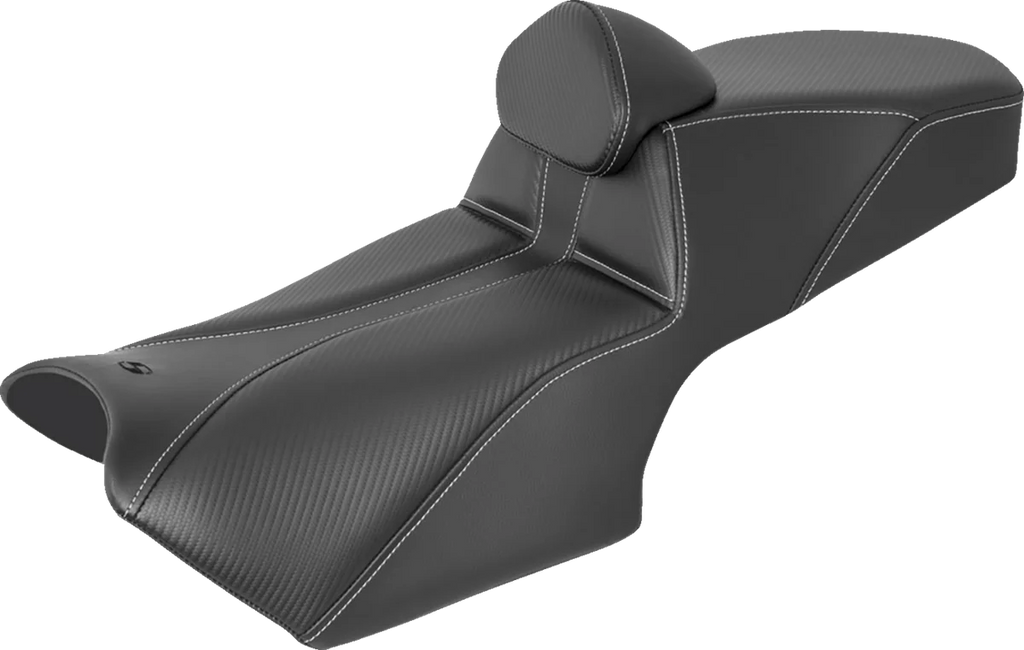 Saddlemen Adventure Tour Seat - w/ Backrest - Black - BMW '19-'22 0810-BM54BR - Main Product View