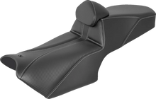 Load image into Gallery viewer, Saddlemen Adventure Tour Seat - w/ Backrest - Black - BMW '19-'22 0810-BM54BR - Main Product View