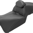 Load image into Gallery viewer, Saddlemen Adventure Tour Seat - w/ Backrest - Black - Pan Am '21-'23 821-34-200BR - Main Product View