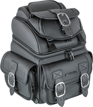 Load image into Gallery viewer, Saddlemen BR1800D Sissy Bar Bag - Black EX000971 - Main Product View