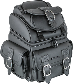 Saddlemen BR1800D Sissy Bar Bag - Black EX000971 - Main Product View