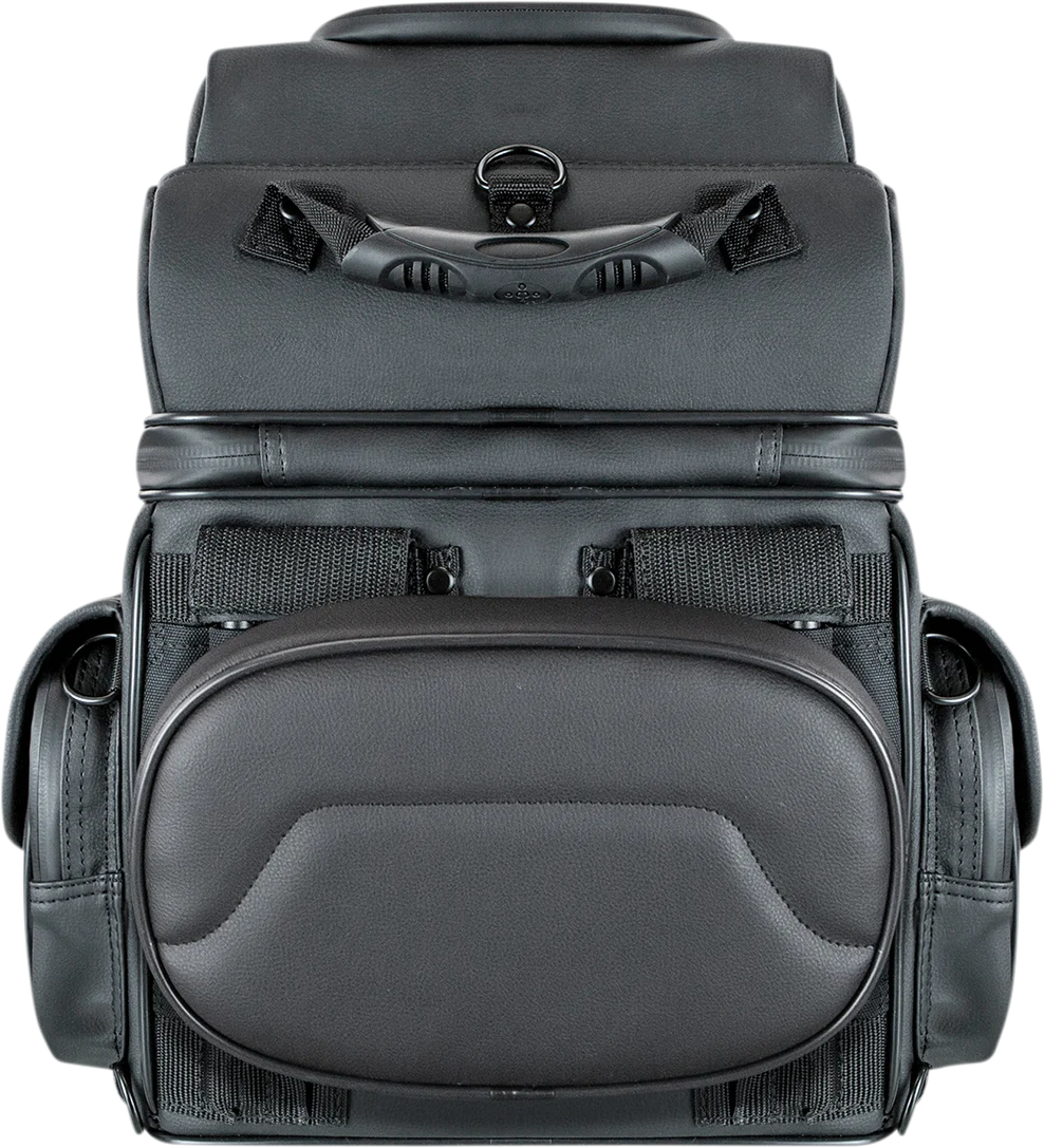 Saddlemen BR1800D Sissy Bar Bag - Black EX000971 - Back View