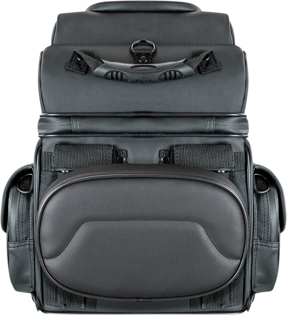 Saddlemen BR1800D Sissy Bar Bag - Black EX000971 - Back View