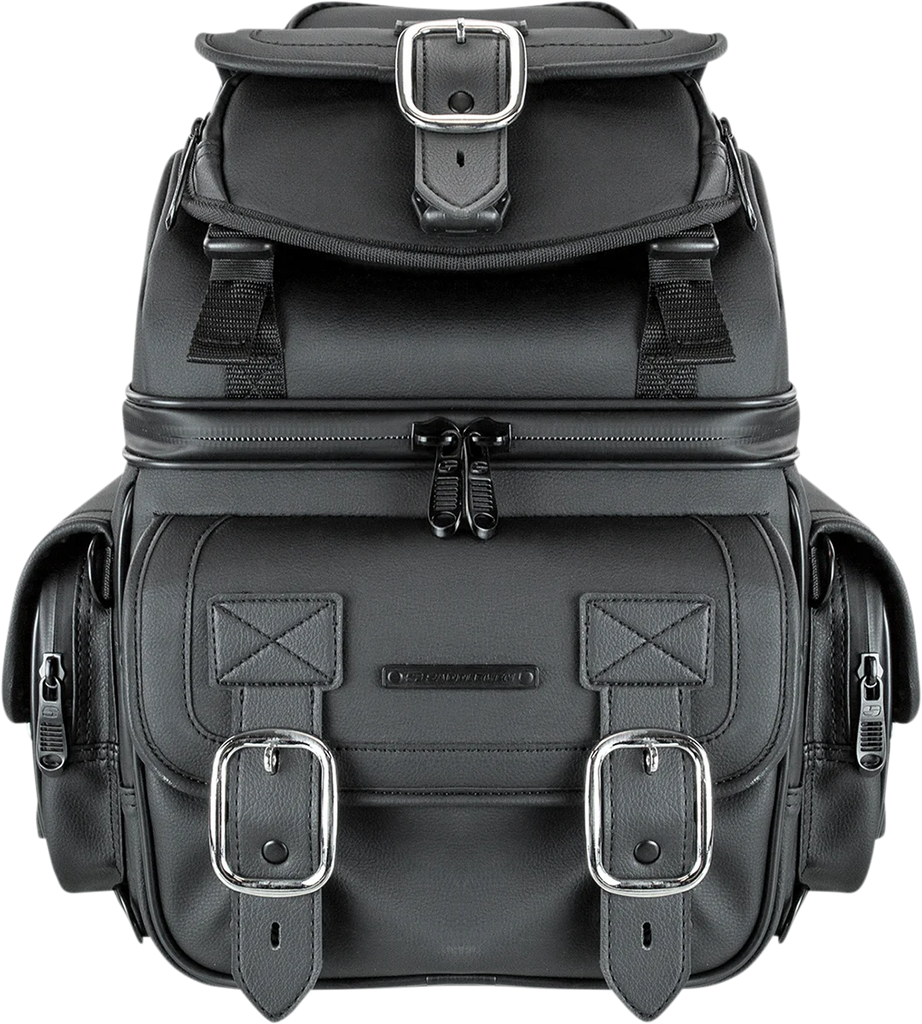 Saddlemen BR1800D Sissy Bar Bag - Black EX000971 - Additional View 6