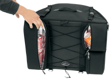 Load image into Gallery viewer, Saddlemen Backrest Bag - Side View