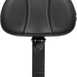 Load image into Gallery viewer, Saddlemen Backrest - Dominator - Carbon Fiber w/ Gray Stitching - XL '04-'22 15708D - Main Product View